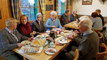 Weihnachtsfeier im Wanderheim